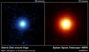 vega debris disk,vega spitzer space telescope