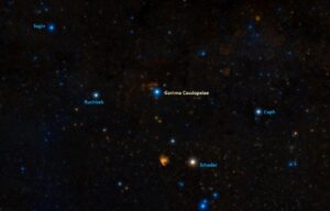 how to find gamma cassiopeiae, where is navi in the sky