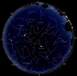 stars visible tonight,sky map tonight