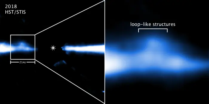 au microscopii debris disk,au microscopii hubble,au microscopii hst