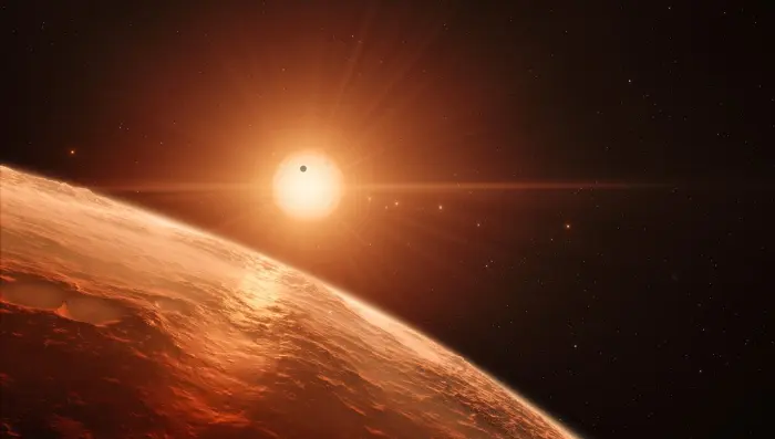 TRAPPIST-1 planet surface