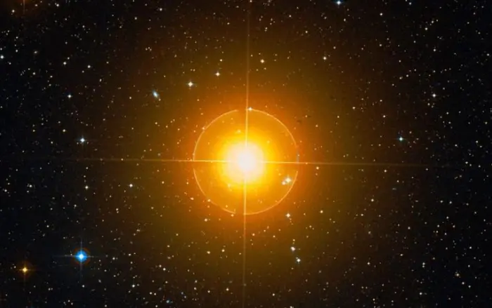 lang-exster star,alpha tucanae,alpha tucanae star