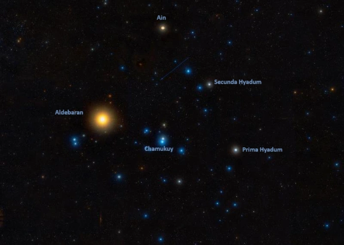 ain,aldebaran,hyades,prima hyadum,secunda hyadum,chamukuy